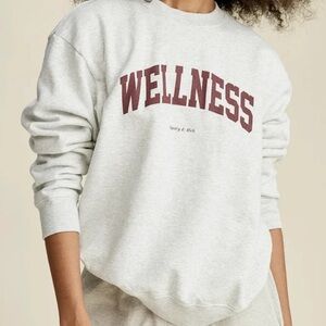 Sporty & Rich Gray Wellness Sweatshirt